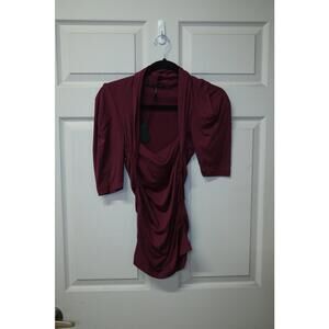 00's Plein Sud Ruffled Midi Dress